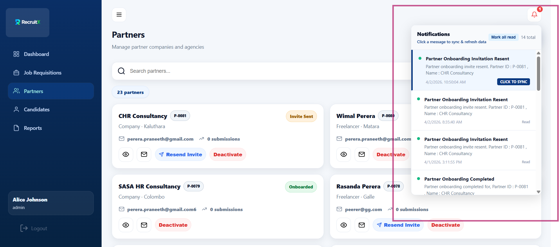 Instant Notifications